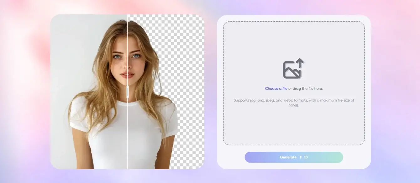 Rimuovi lo sfondo dalla foto