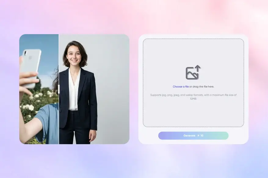 Générateur de photo d'identité IA gratuit