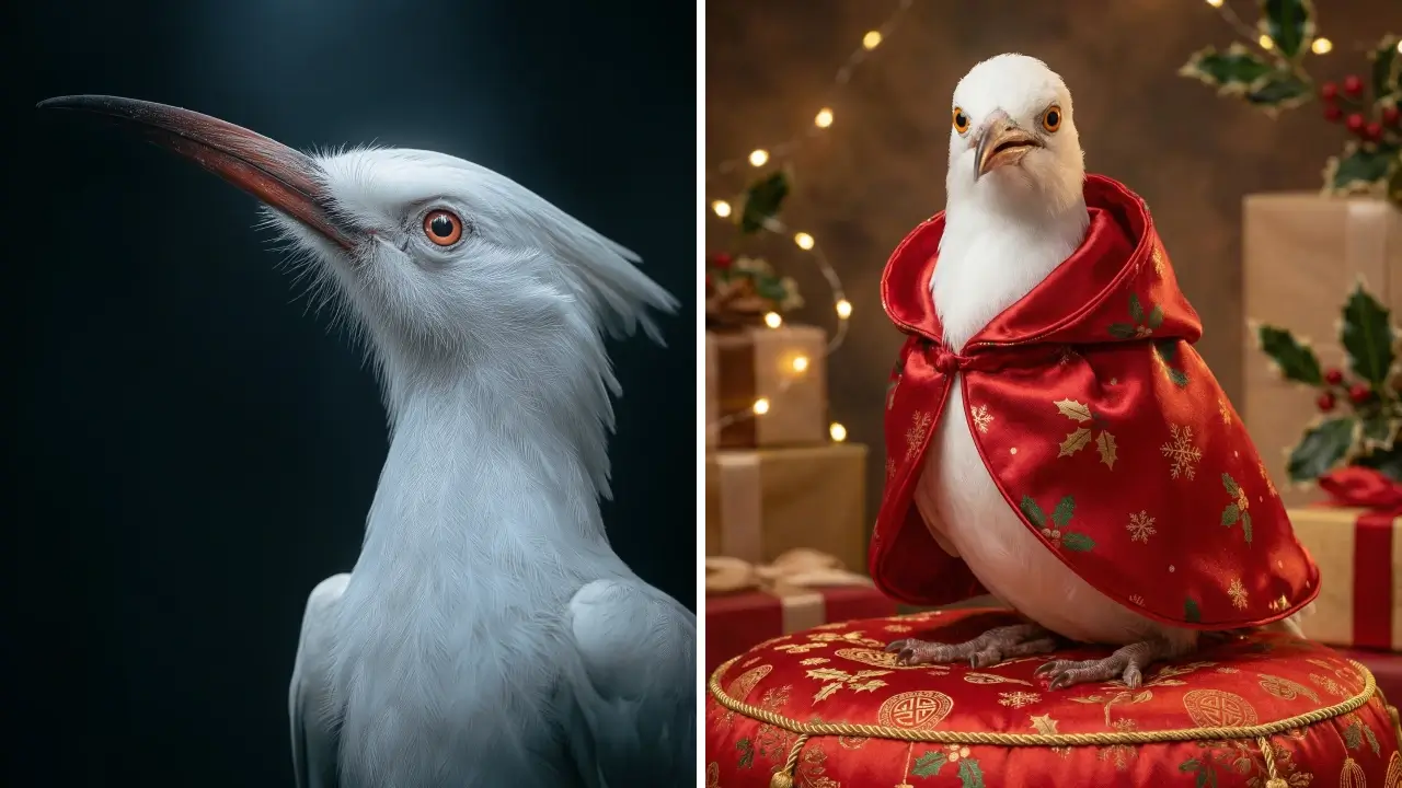 AI 크리스마스 동물