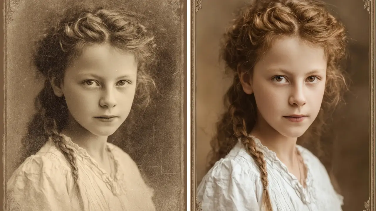 오래된 사진 복원