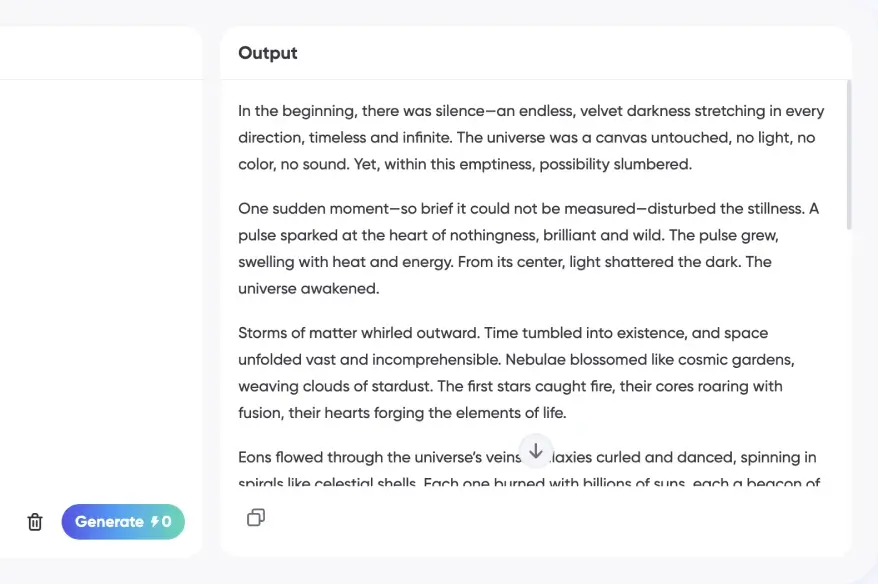 Generador de historias con IA gratis, sin registro