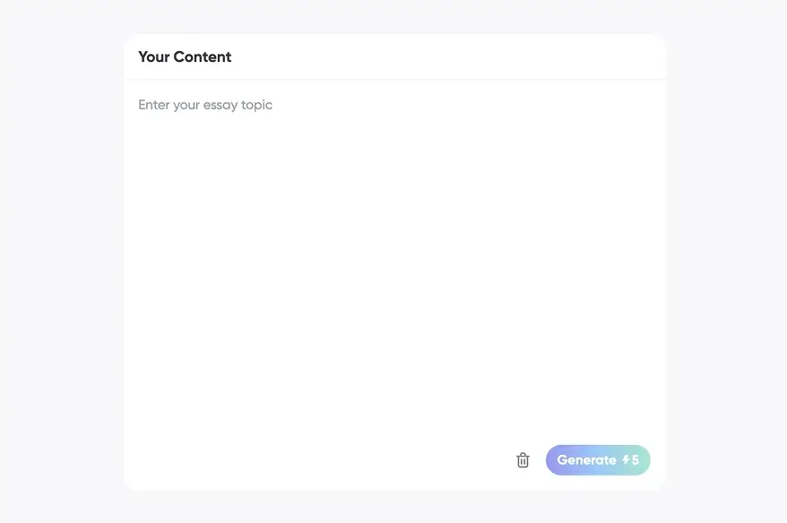 Redactor de ensayos AI