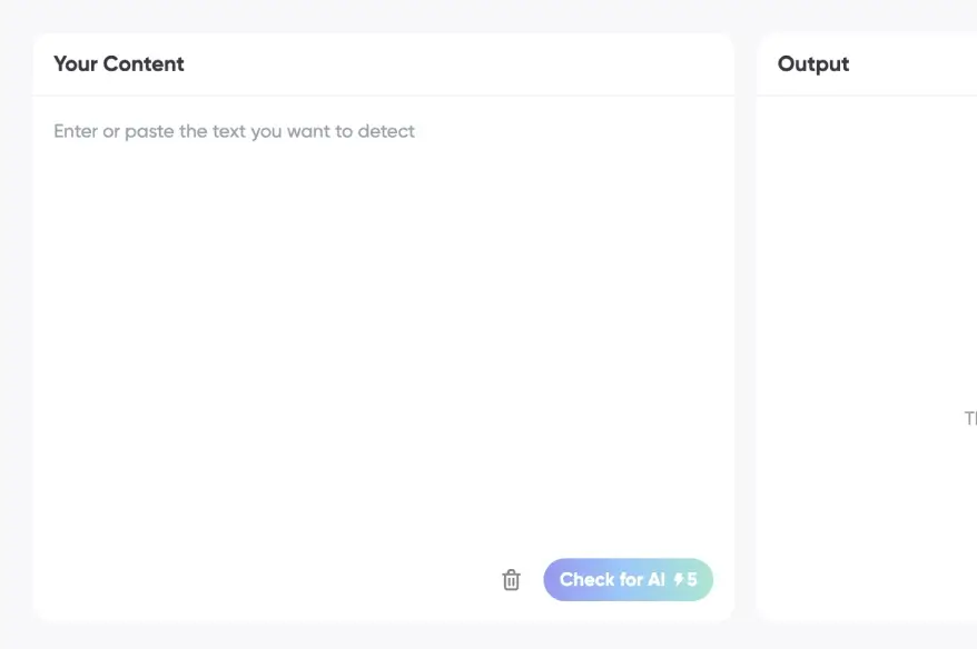 Detector de escritura AI